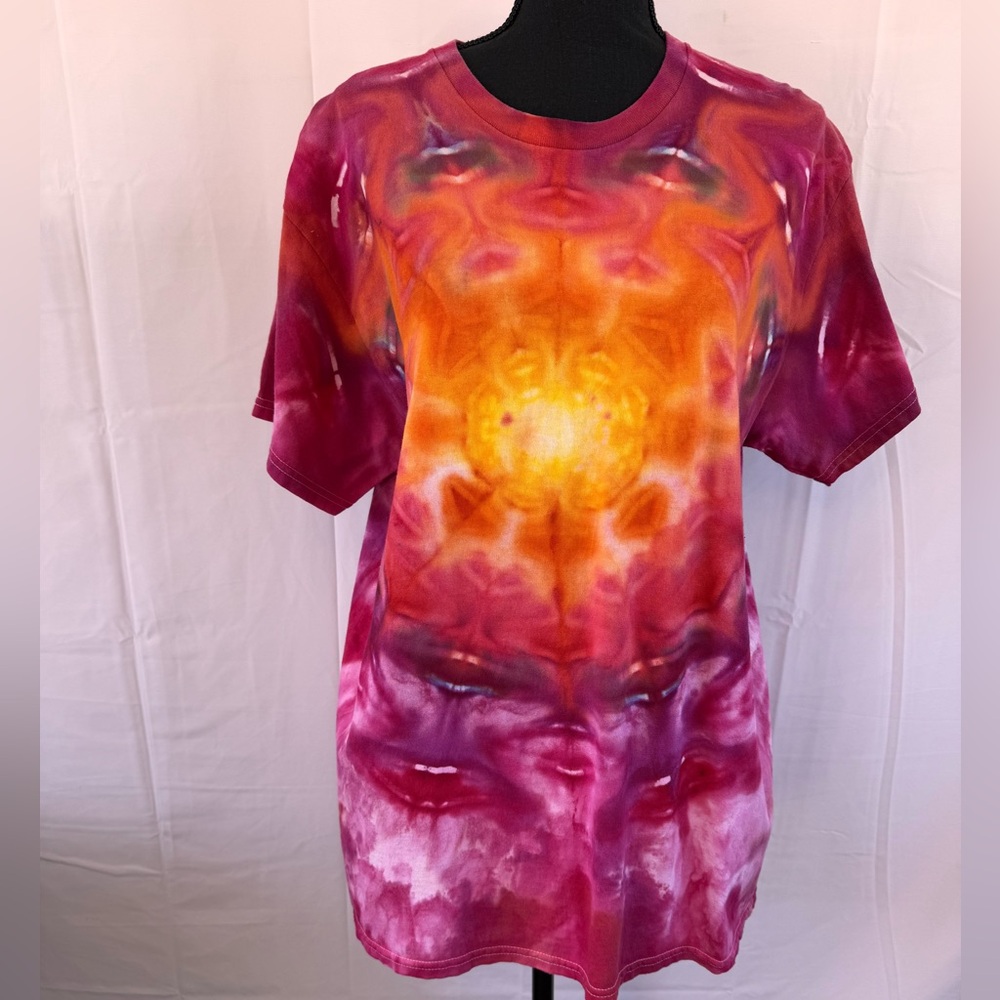 Hand Dyed Tie Dye Short Sleeve Tee